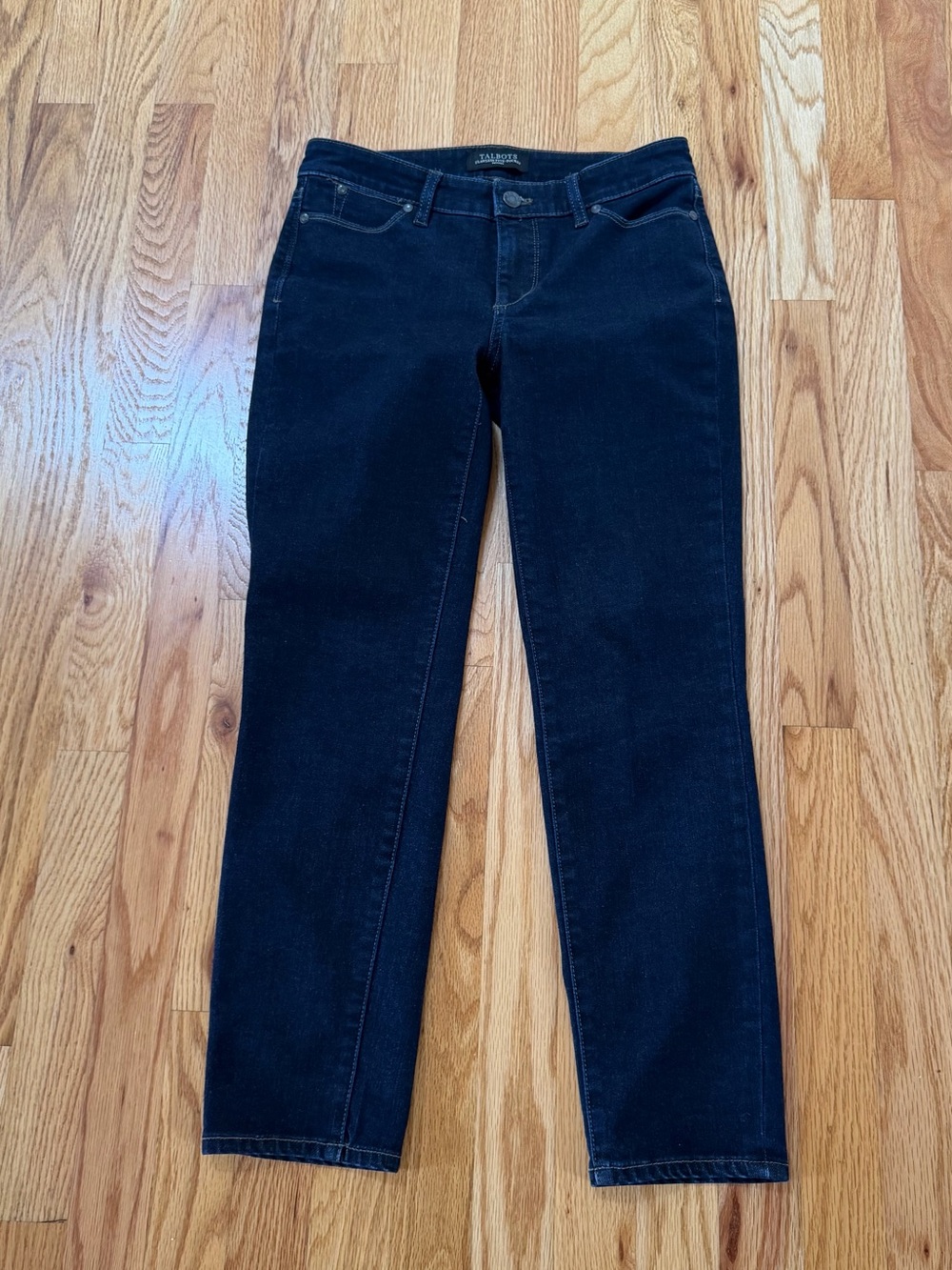 Talbots Dark Blue Straight-Leg Women's Jeans